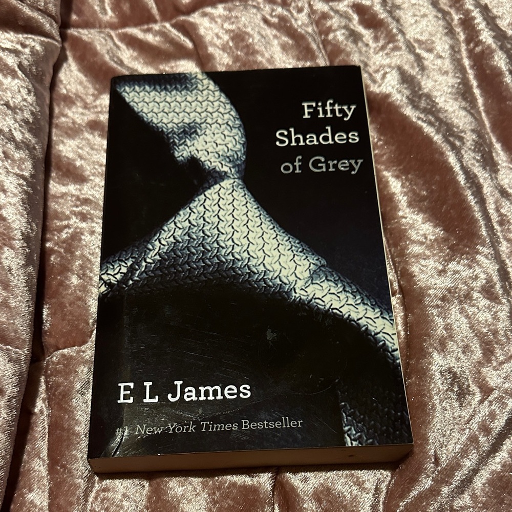 Fifty shades of gray book by E L James
